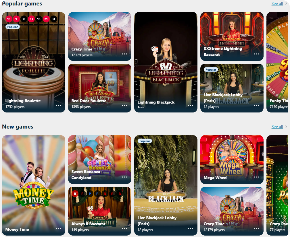 Baobet casino games